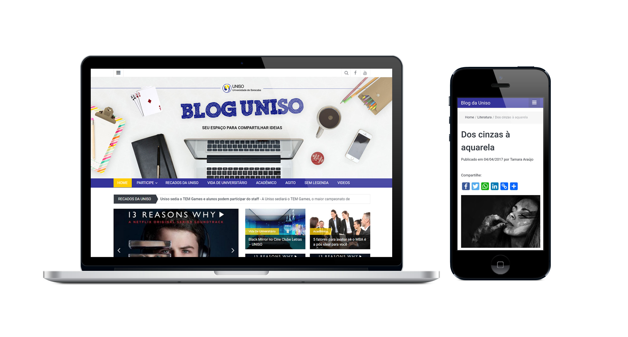 Blog dos Alunos Uniso